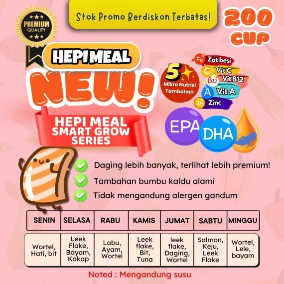NEW EPA DHA ++ PAKET STANDAR 200 CUP