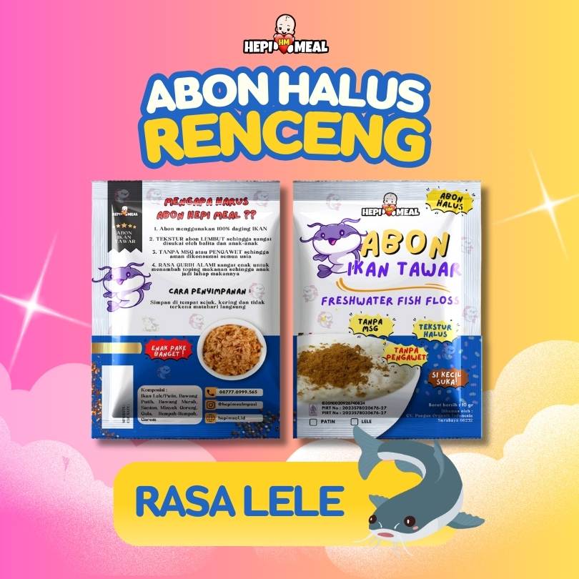 1 SACHET Abon Halus Ikan Lele