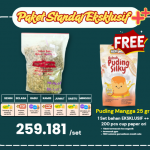 1 SET PAKET STANDAR EKSKLUSIF++ FREE PUDING MANGGA 25 GR FEB 26