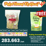 1 SET PAKET HEMAT EKSKLUSIF++ FREE PUDING AVOCADO 25 GR FEB 26