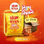 Hepi Bites Bol Ayam, Keju, Coklat 10 Karton