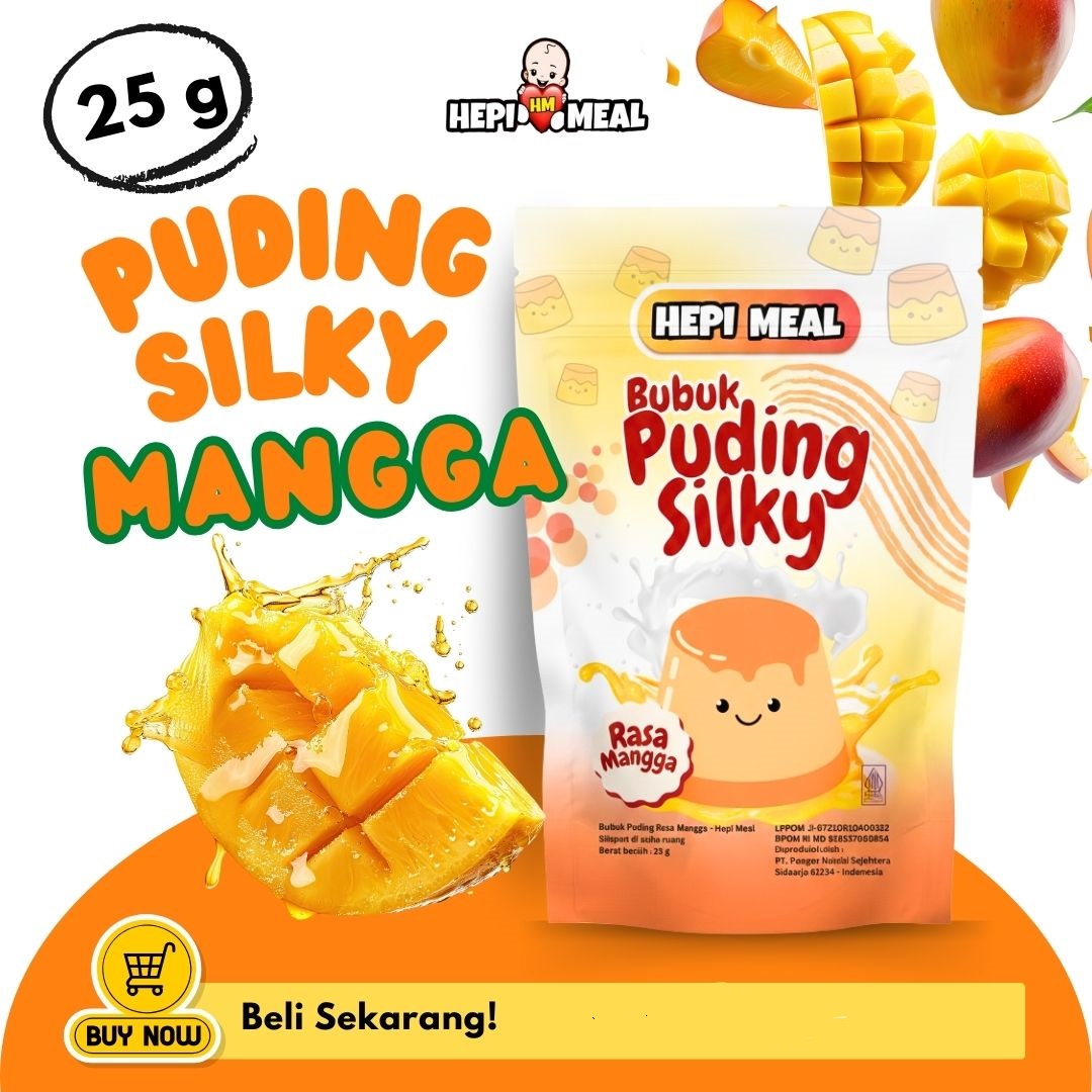 Puding Mangga Retail Standing Pouch 25 gr